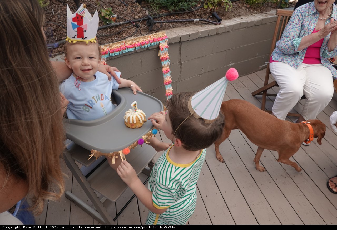 Birthday Joy on the Deck