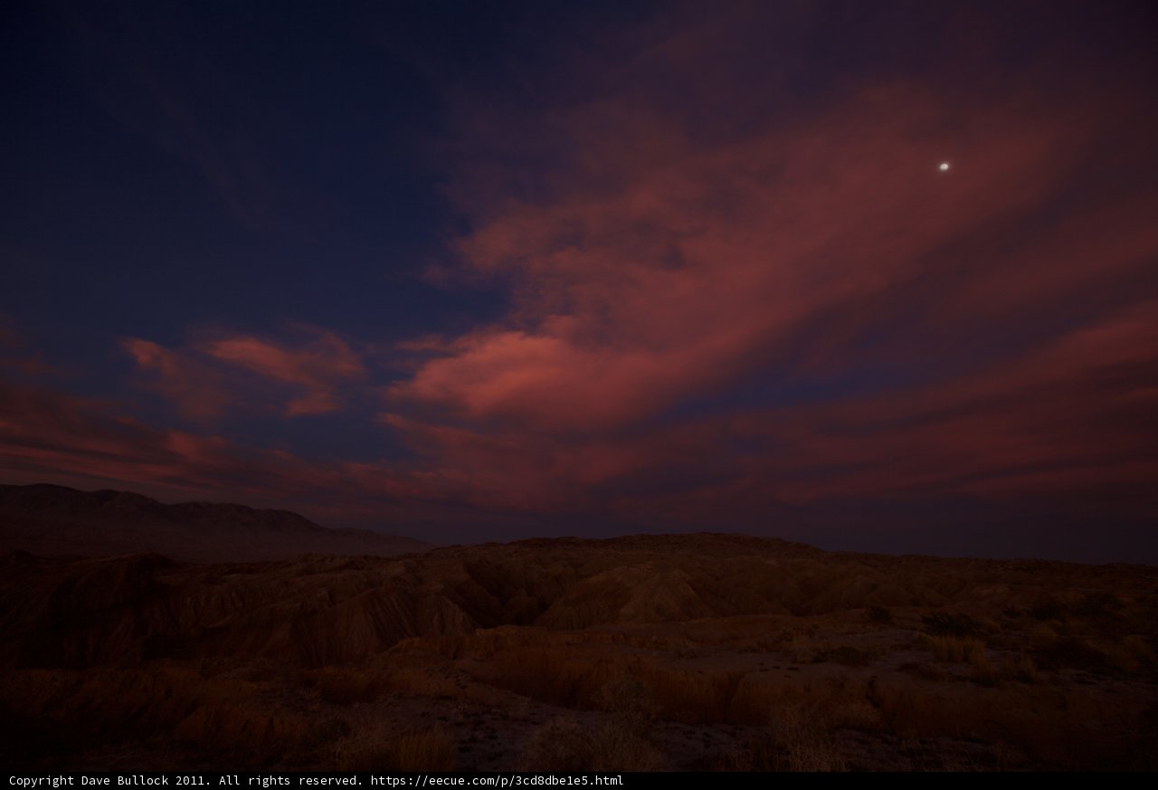 Desert Night Sky
