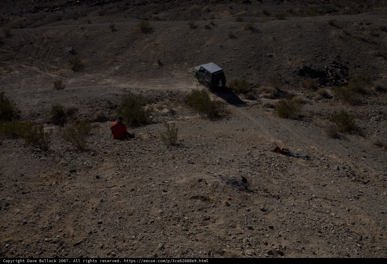 Off-roading in the Desert