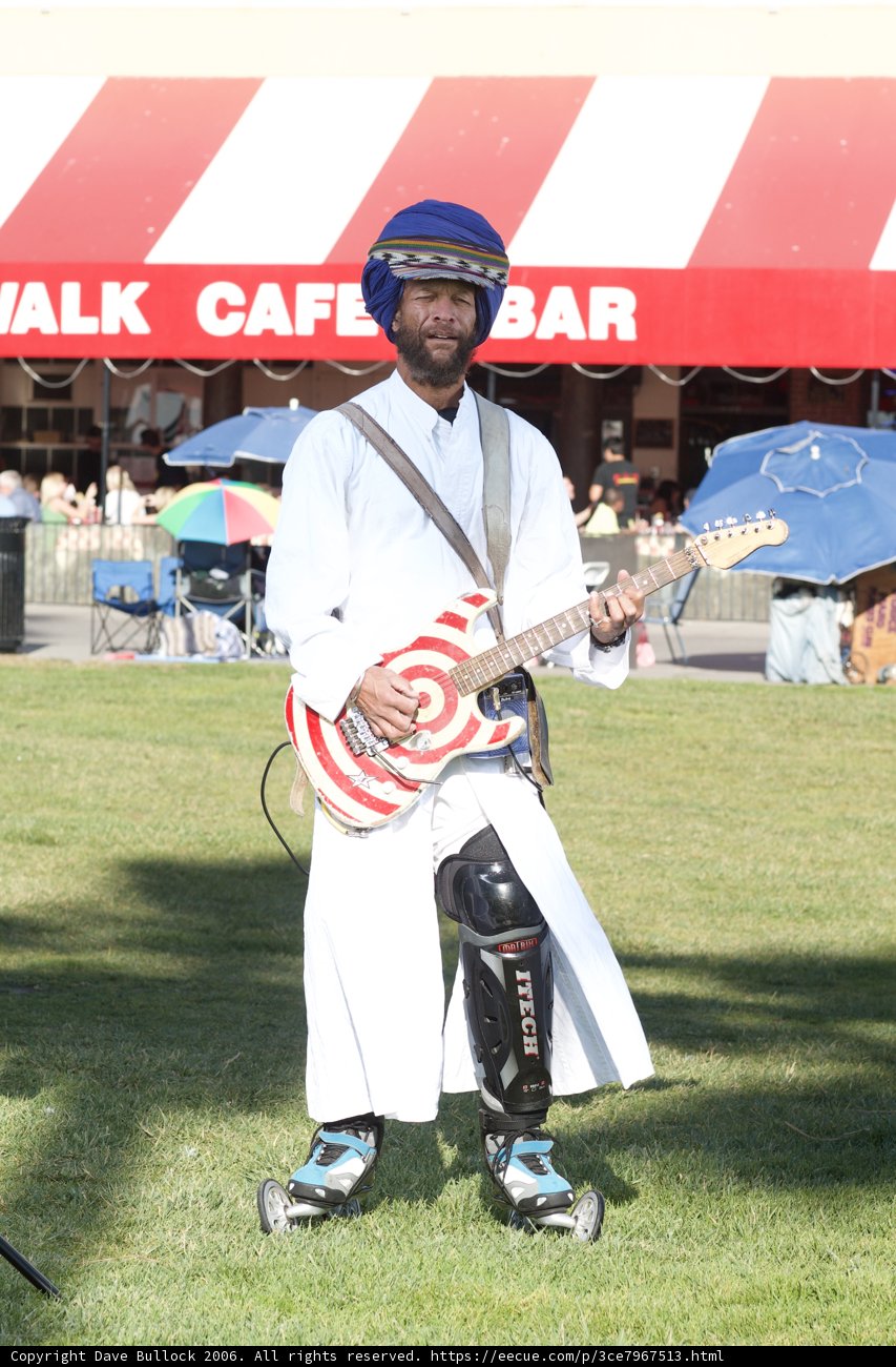 The Hat Man and His Guitar