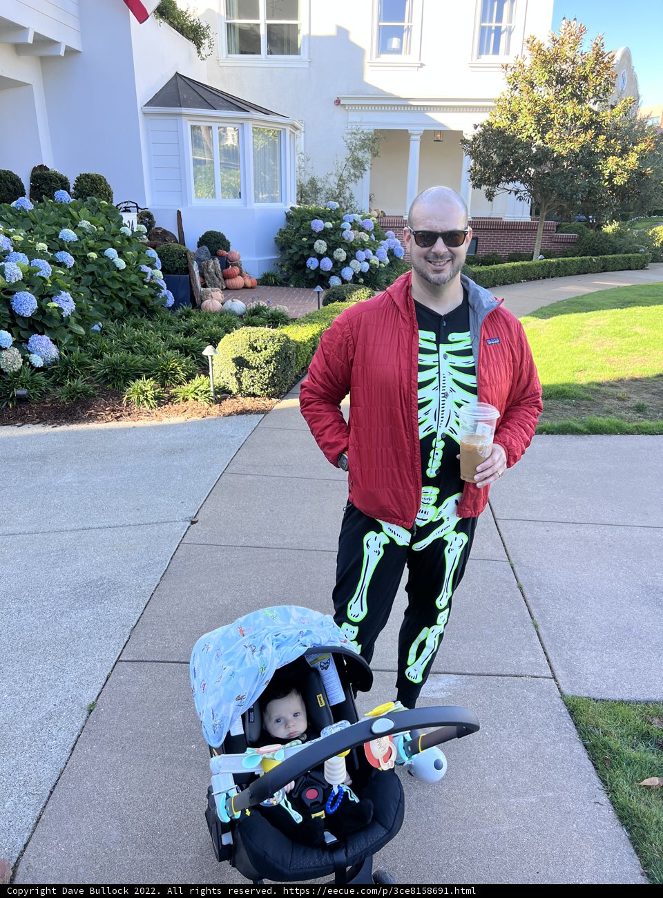 Skeleton and Stroller