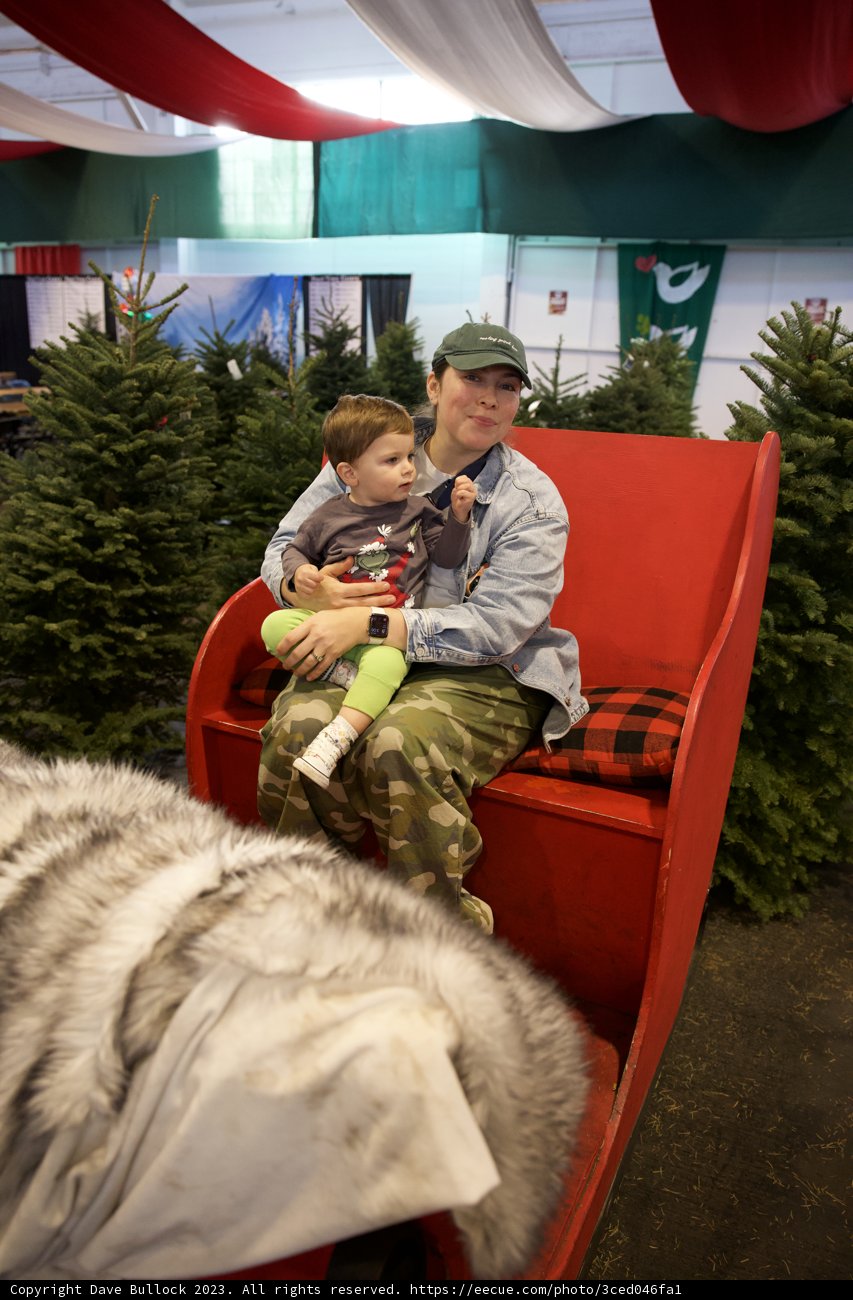 A Cozy Moment Captured: A Man and a Child in 2023