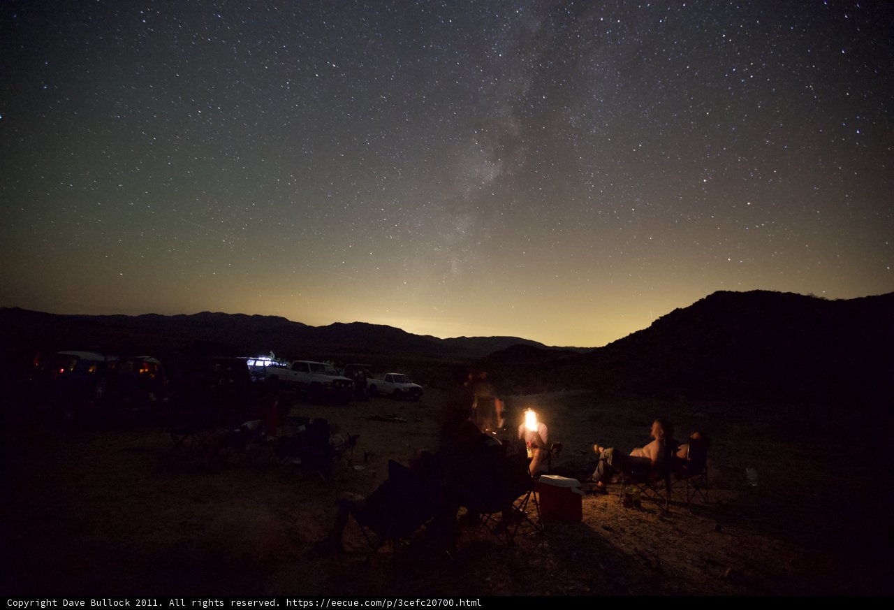 Under the Starry Sky: Campfire Night