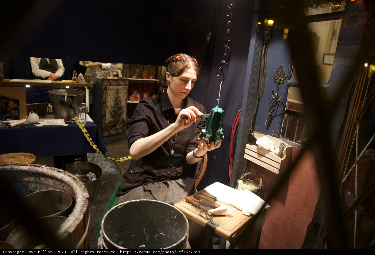 In the Midst of Creation at the Dickens Christmas Fair