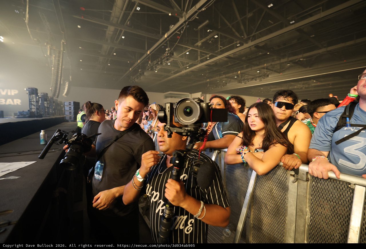 Videographer and Crowd at Wobbleland 2026 Festival
