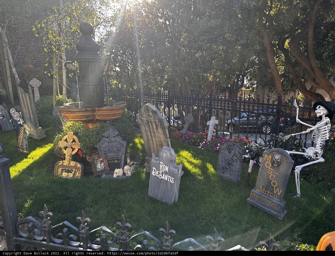 Resting Amongst the Deceased