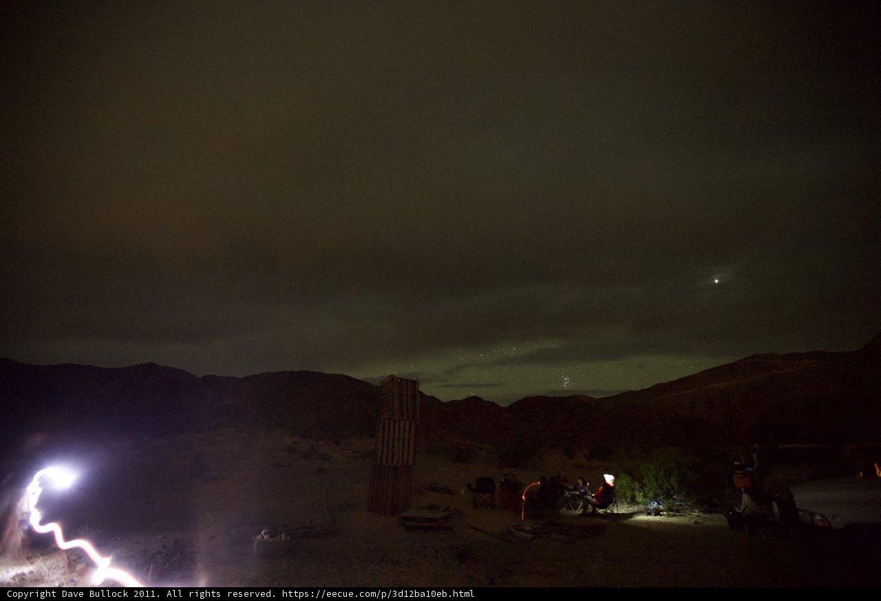 Desert Night Sky Gathering