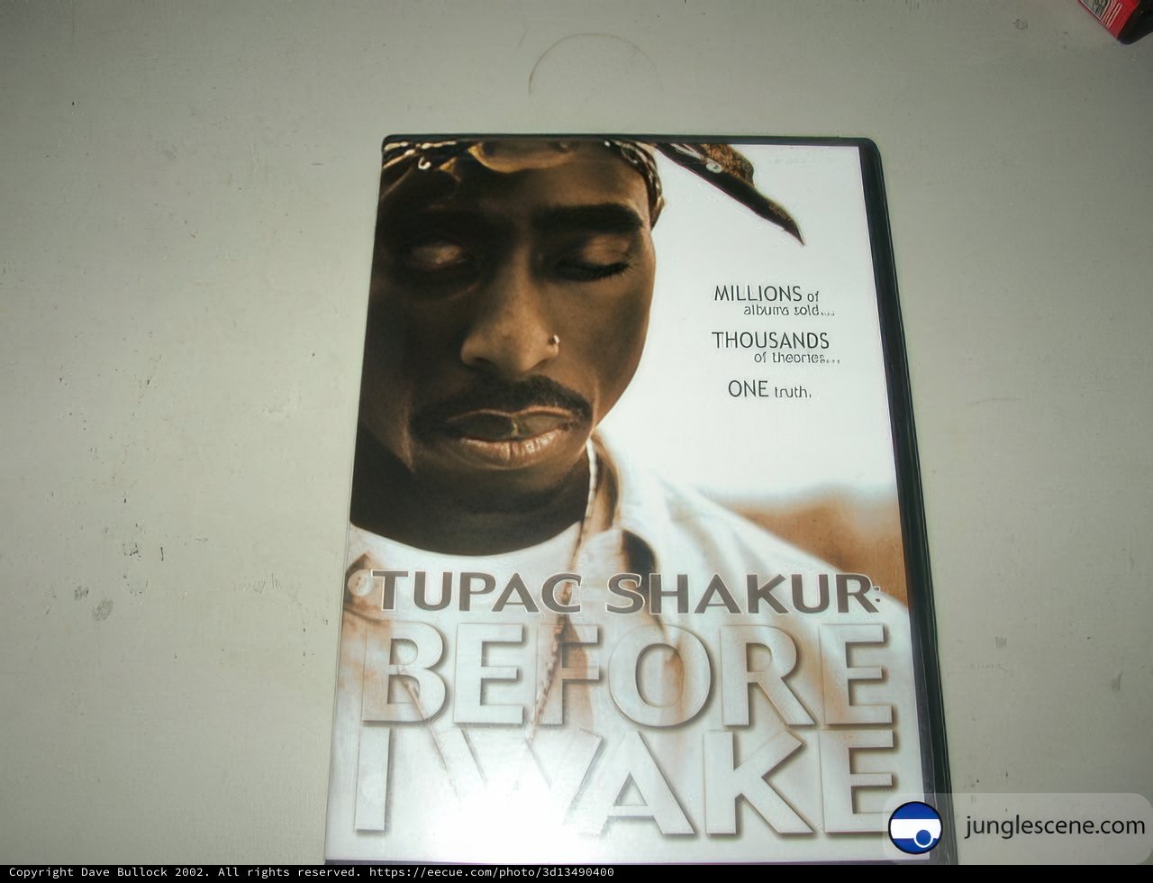 Tupac Shakur Before I Wake DVD Advertisement