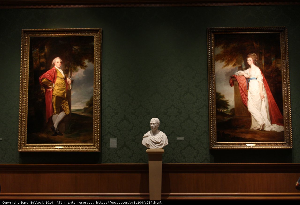 Jan van Ravesteyn's Paintings and a Man's Bust at The Huntington Library Museum