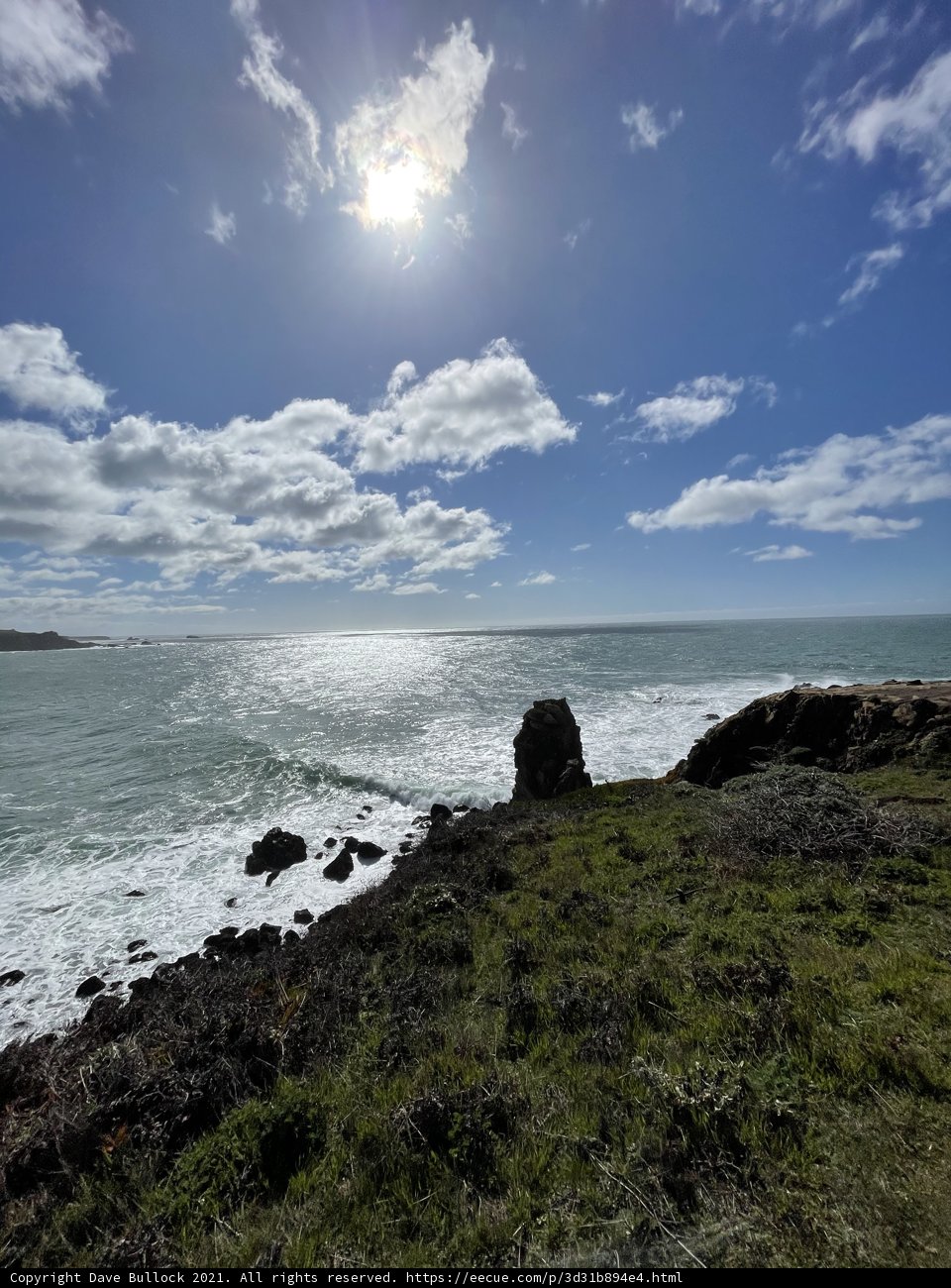 A Majestic View of the Pacific Ocean