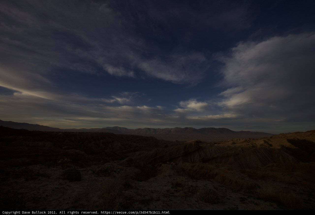 Stormy Skies over Anza Borrego