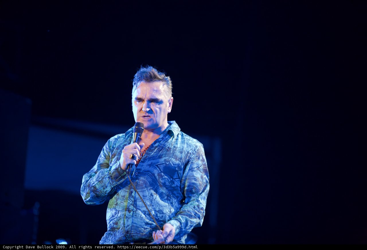 Morrissey's Solo Performance at Coachella 2009