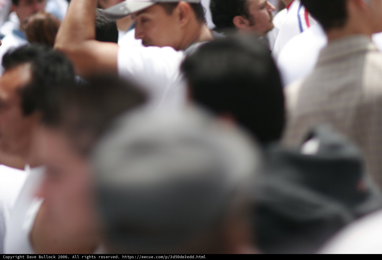 The Baseball Cap Crowd