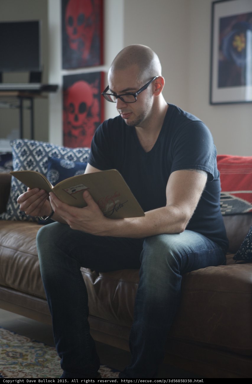 Reading on the Sofa