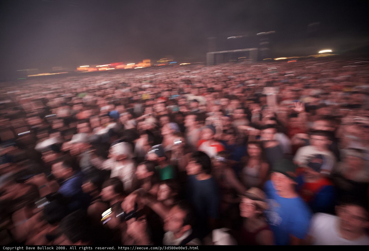 Coachella Crowd Rocks the Night Sky
