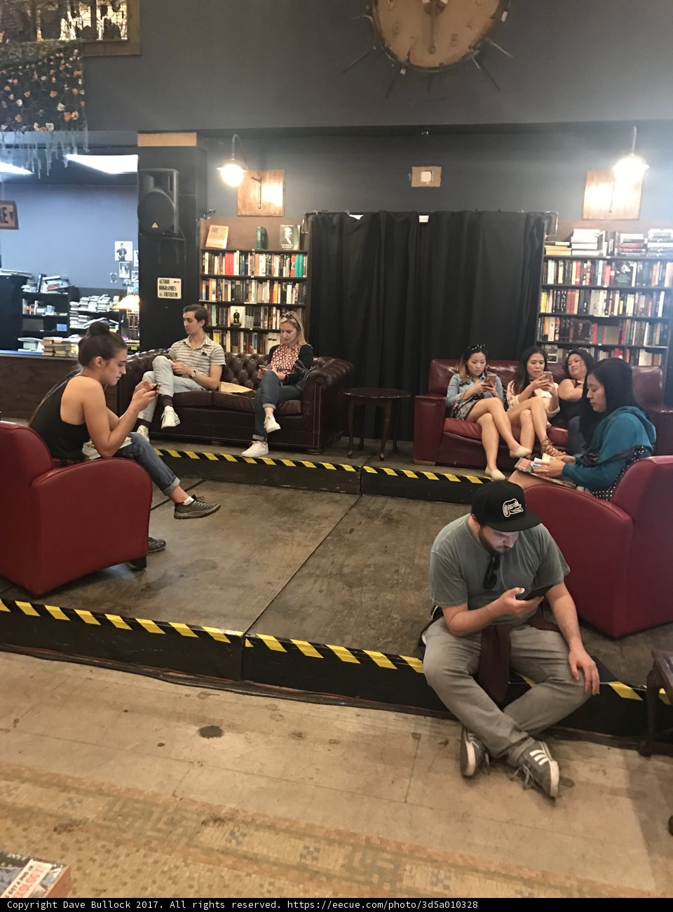 Group Gathering in Stylish Room