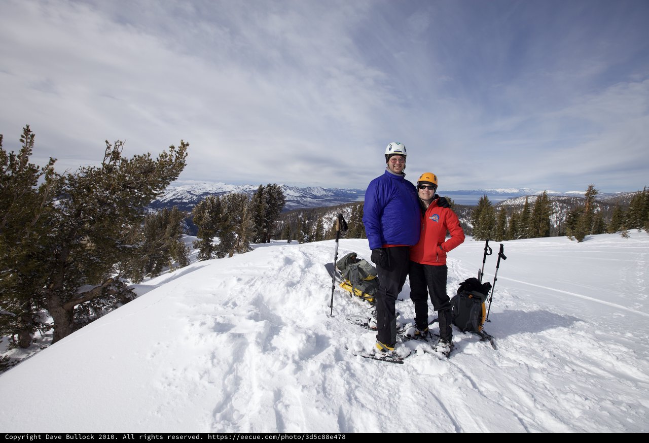 Backcountry Snowshoeing Adventure in Mountain Wilderness