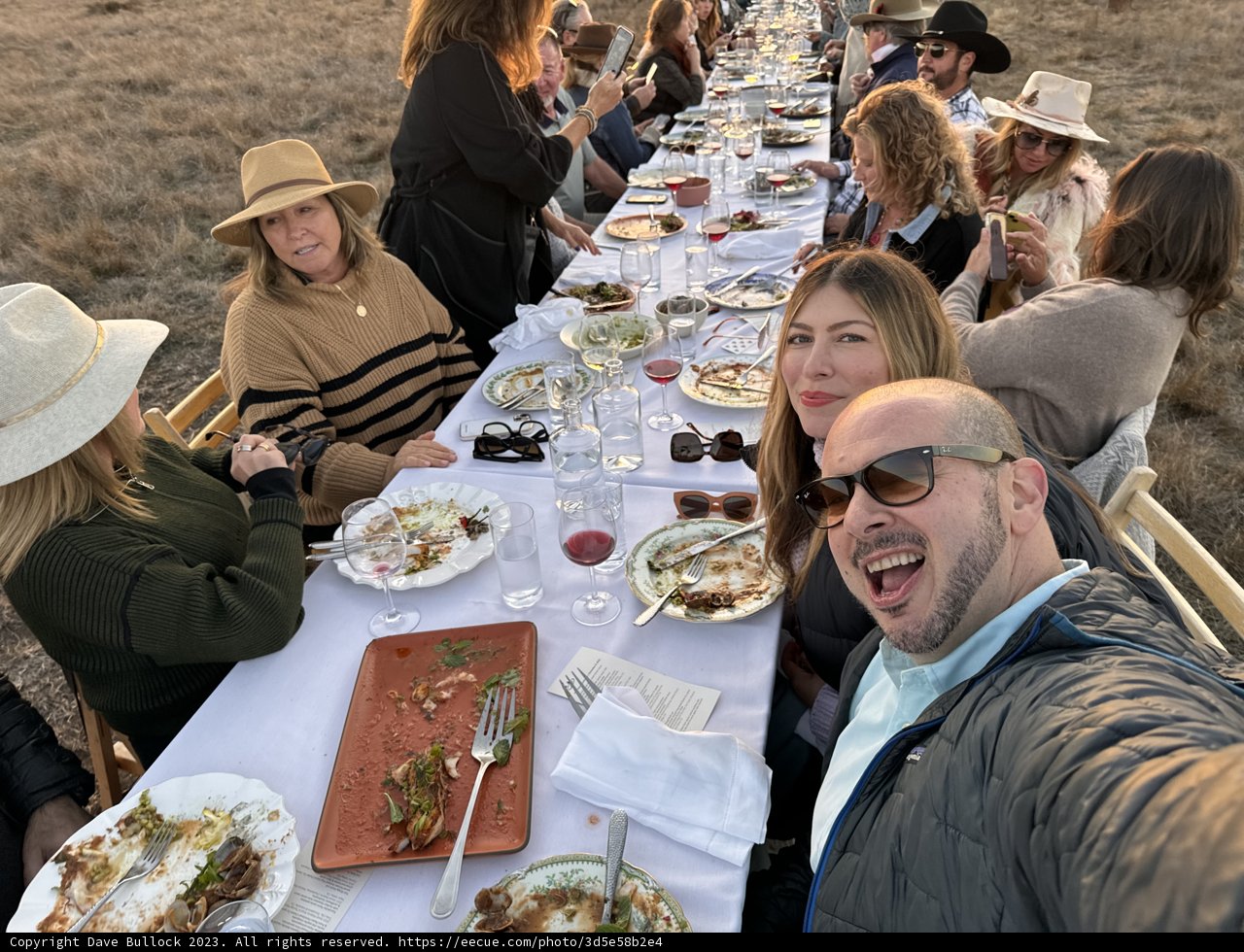 Alfresco Gathering in Marshall, California