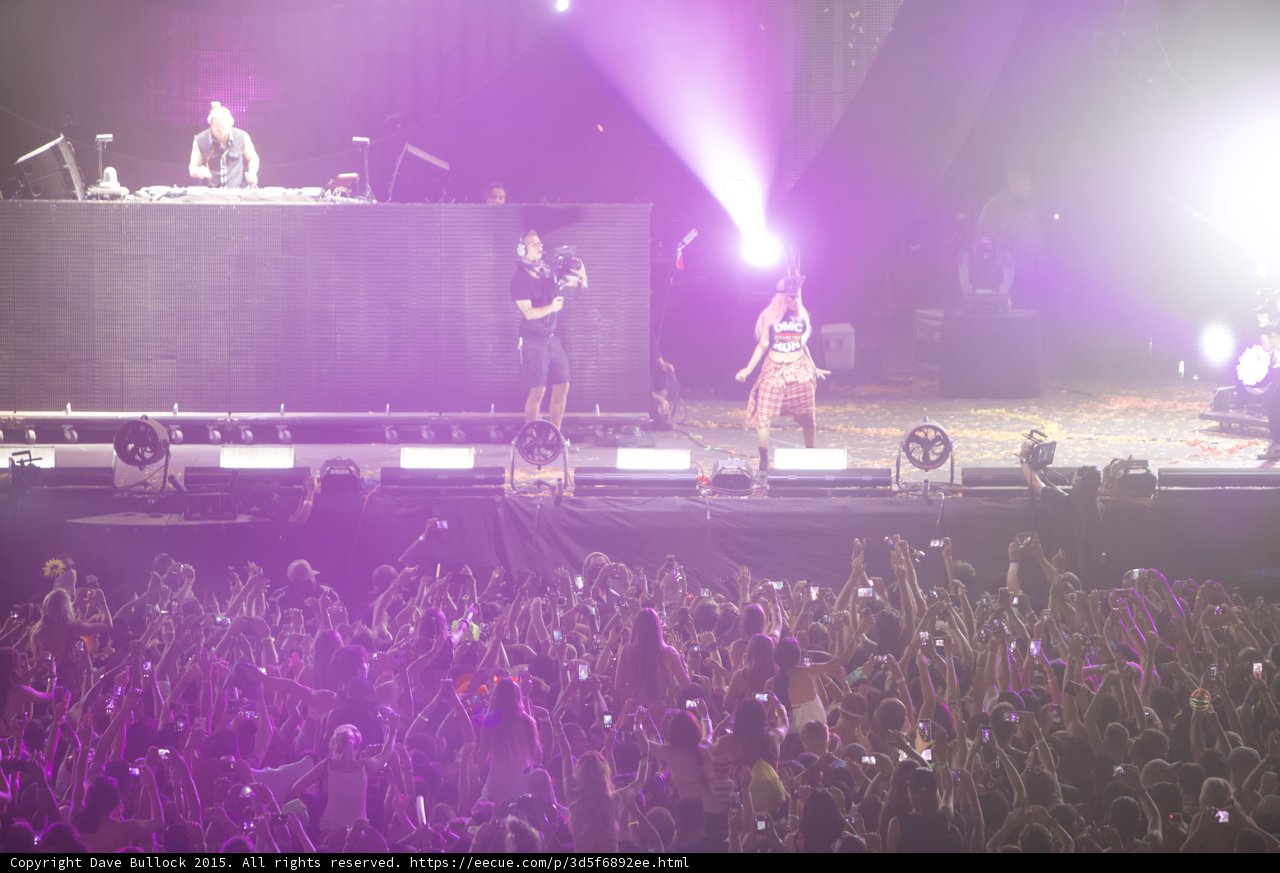 High Energy Crowd at Coachella 2015