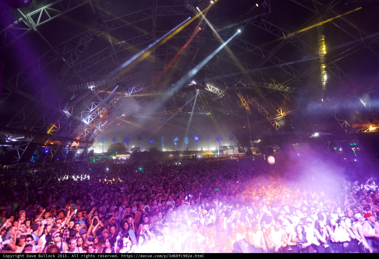 Rocking the Night Away at Coachella
