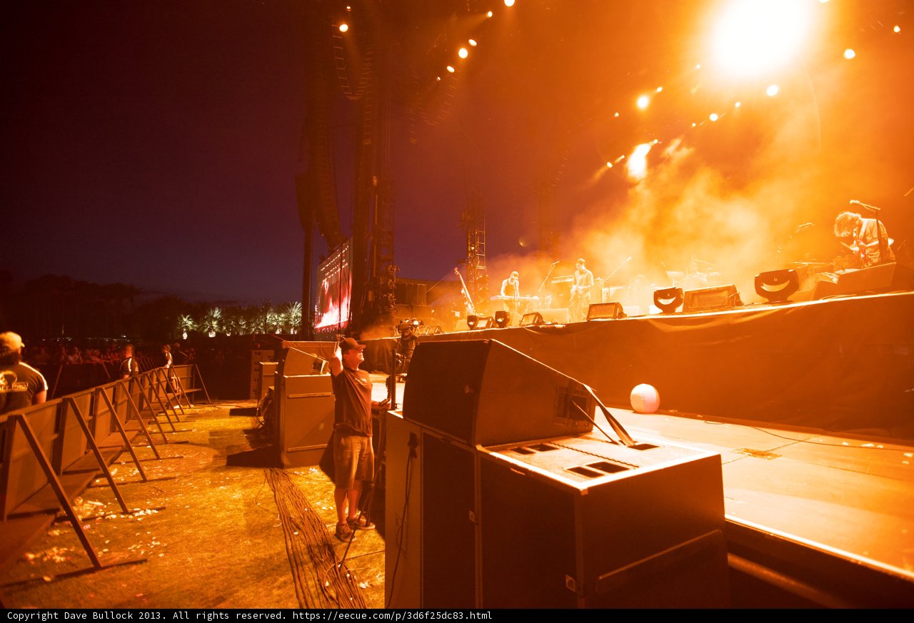 Illuminated Crowd at Coachella