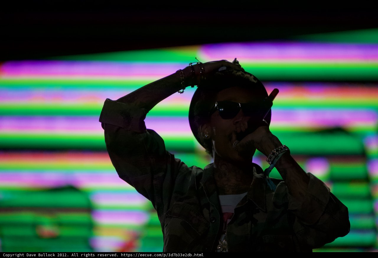 Wiz Khalifa Lights Up the O2 Arena