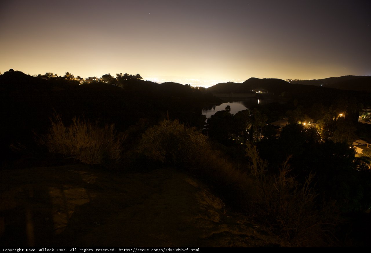 City Lights from the Hilltop