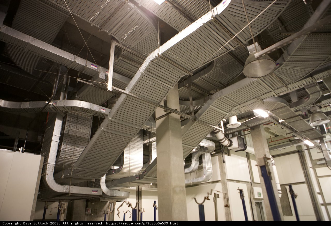 Inside the Industrial Building