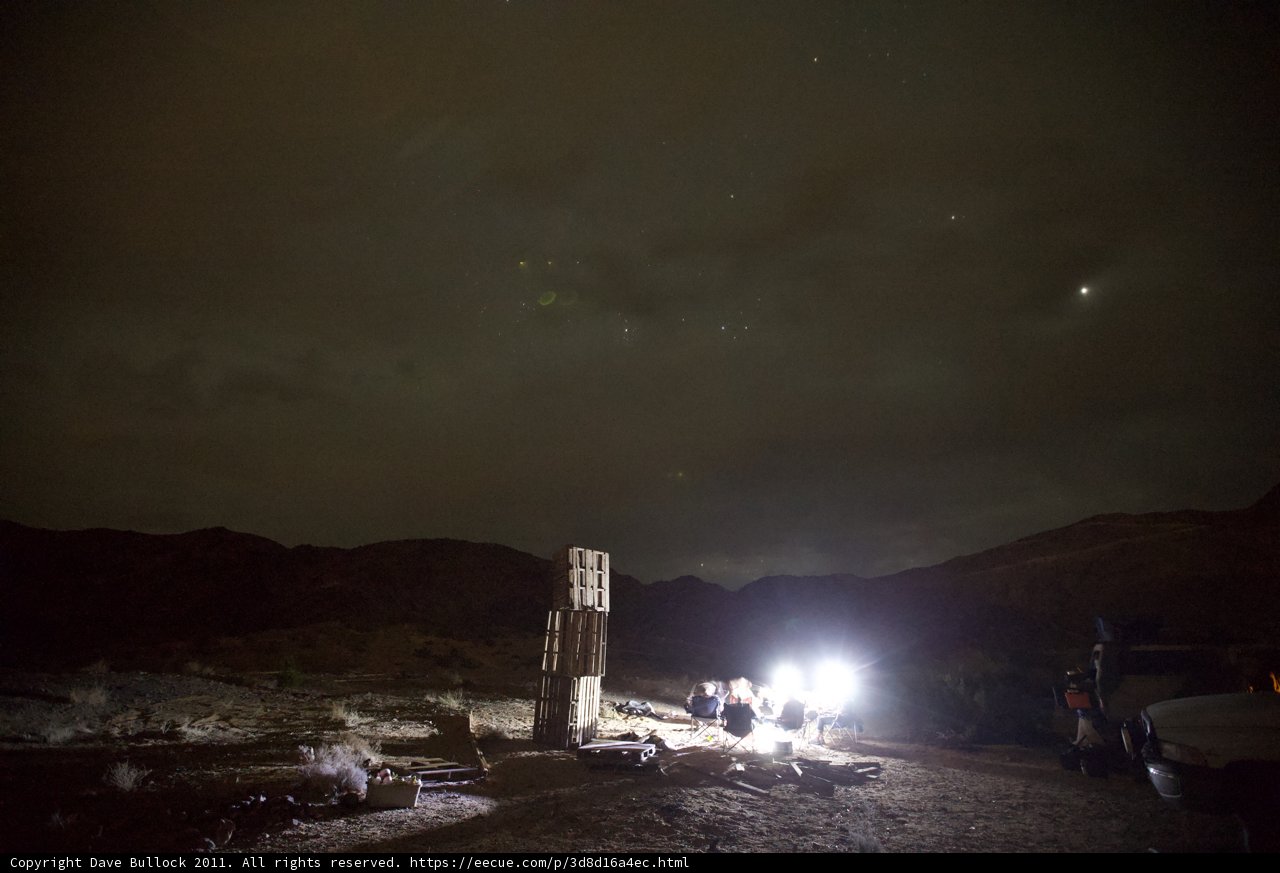 Desert Night Sky Gathering