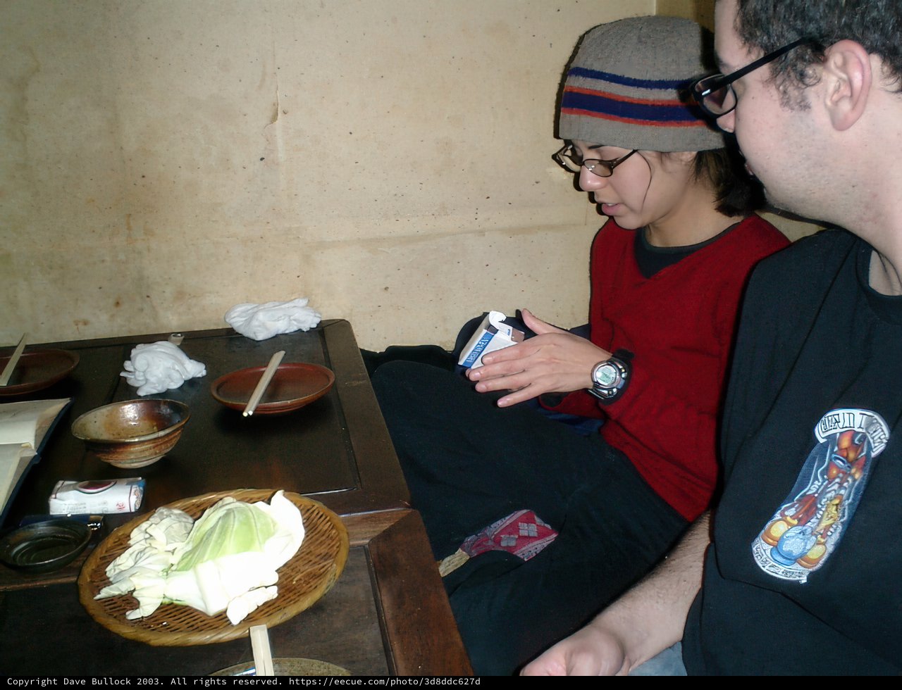 Dining in Shibuya