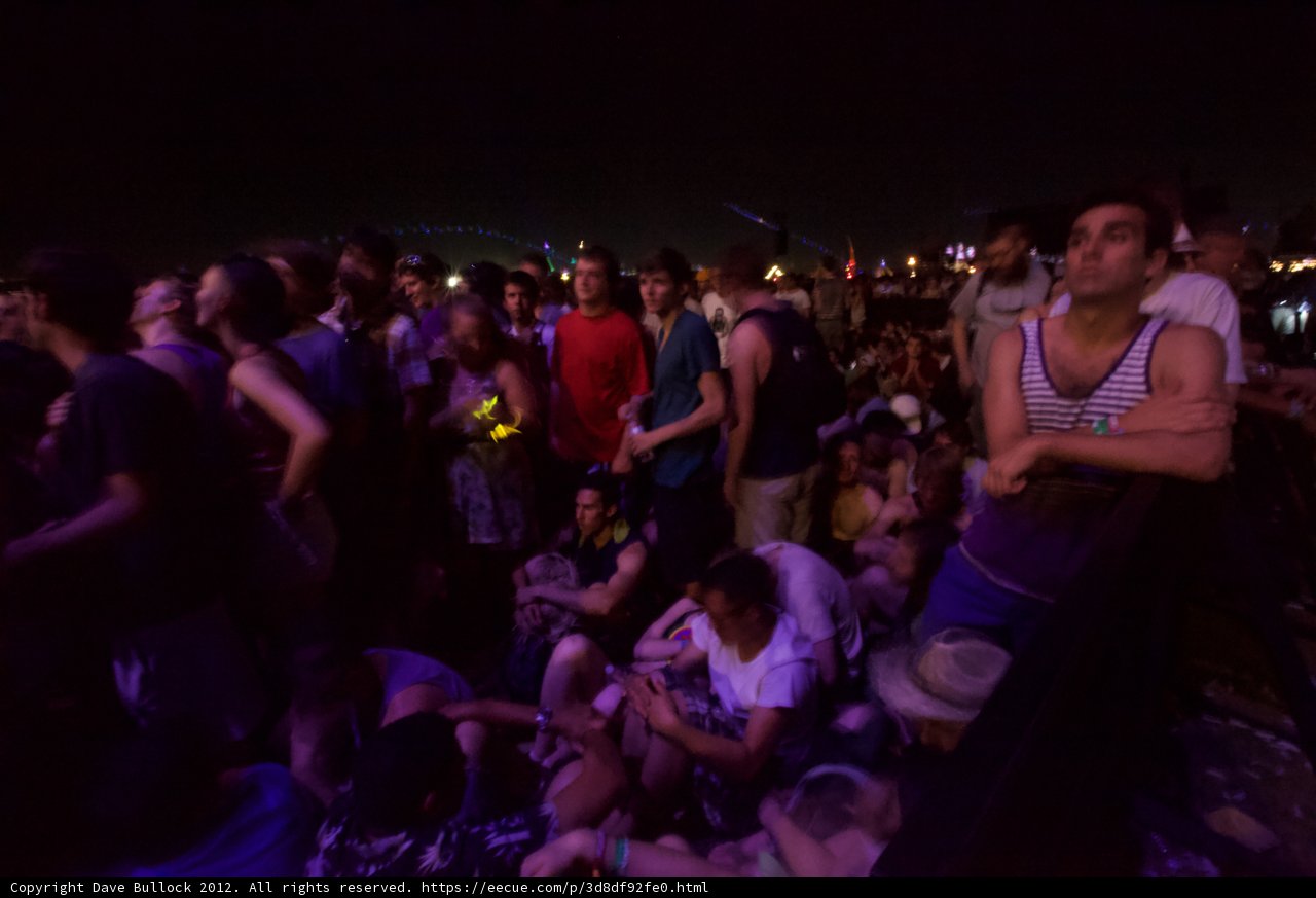 Saturday Night Crowd at Coachella 2012
