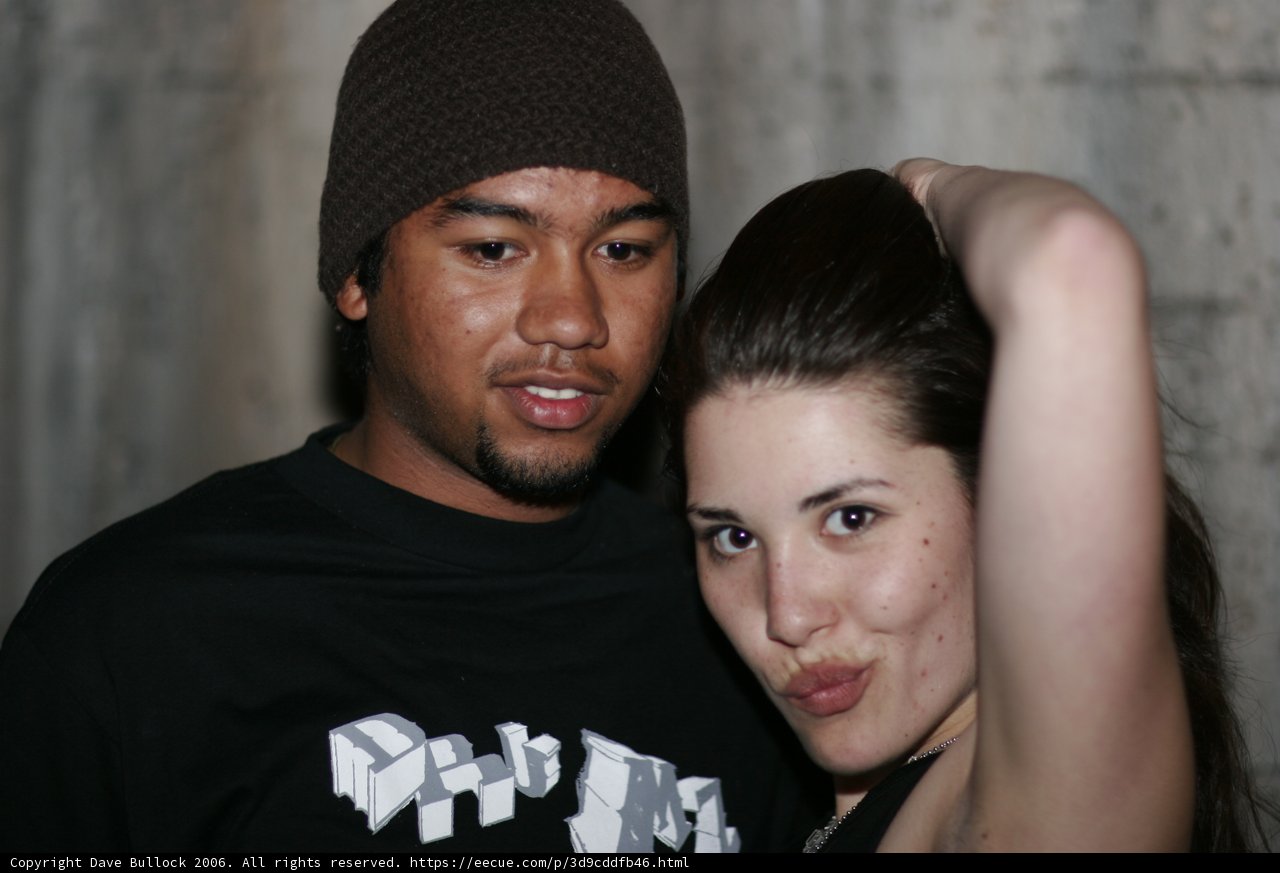 Black Shirted Man with Beanie