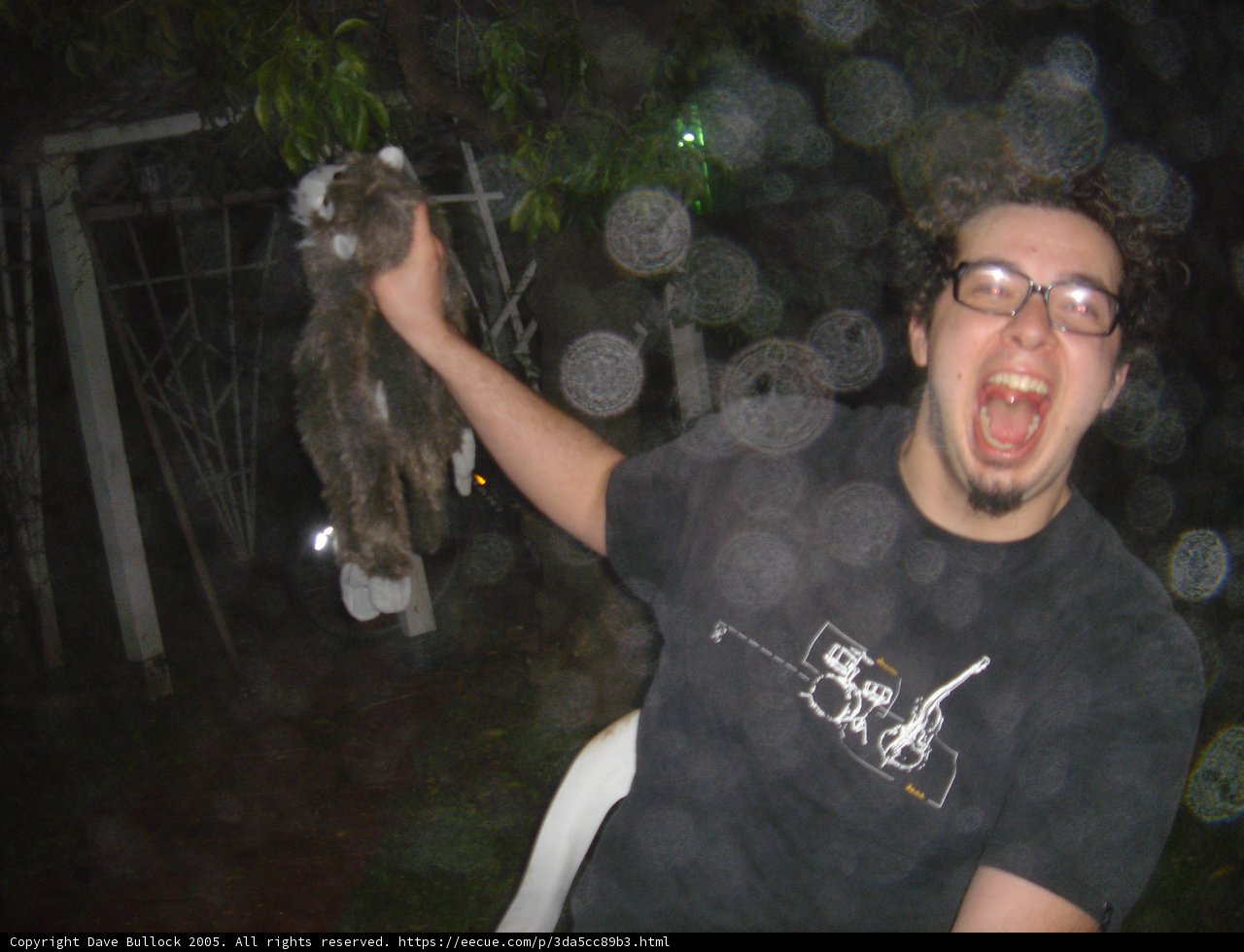 Dave B and his Furry Friend