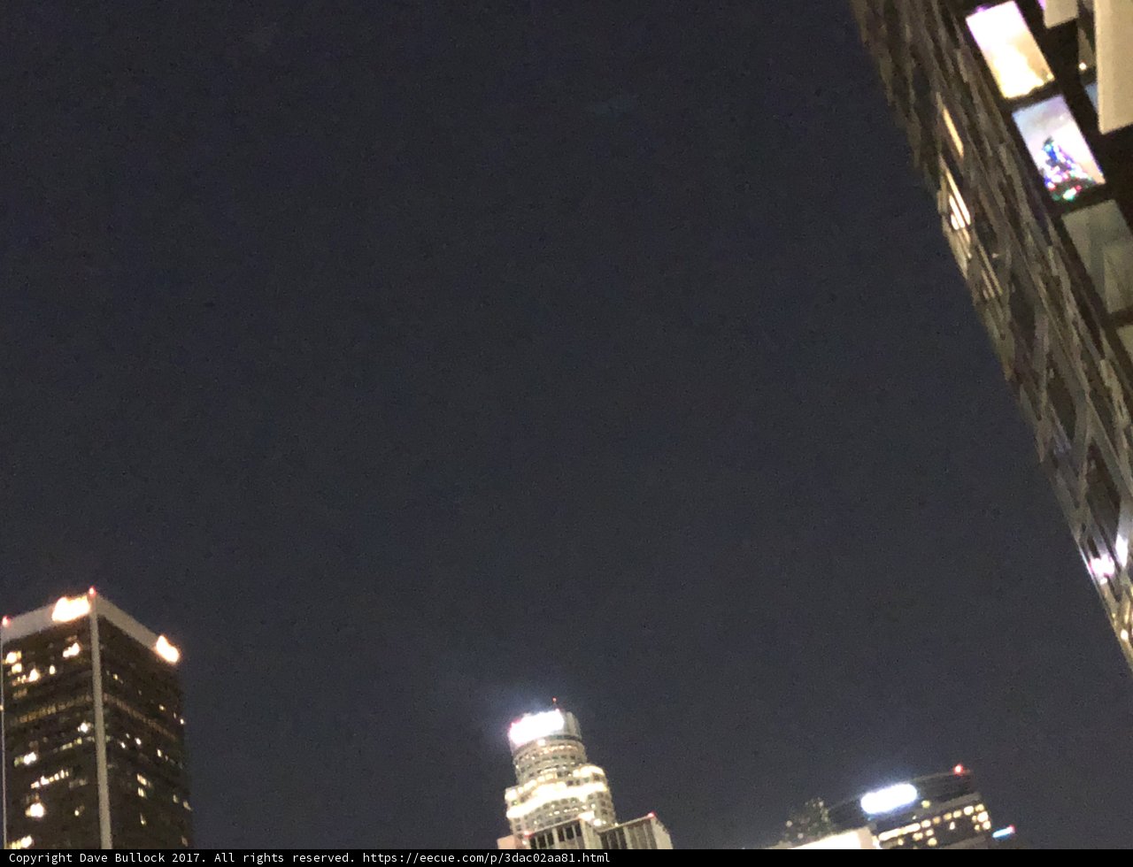 A Metropolis Skyline at Night
