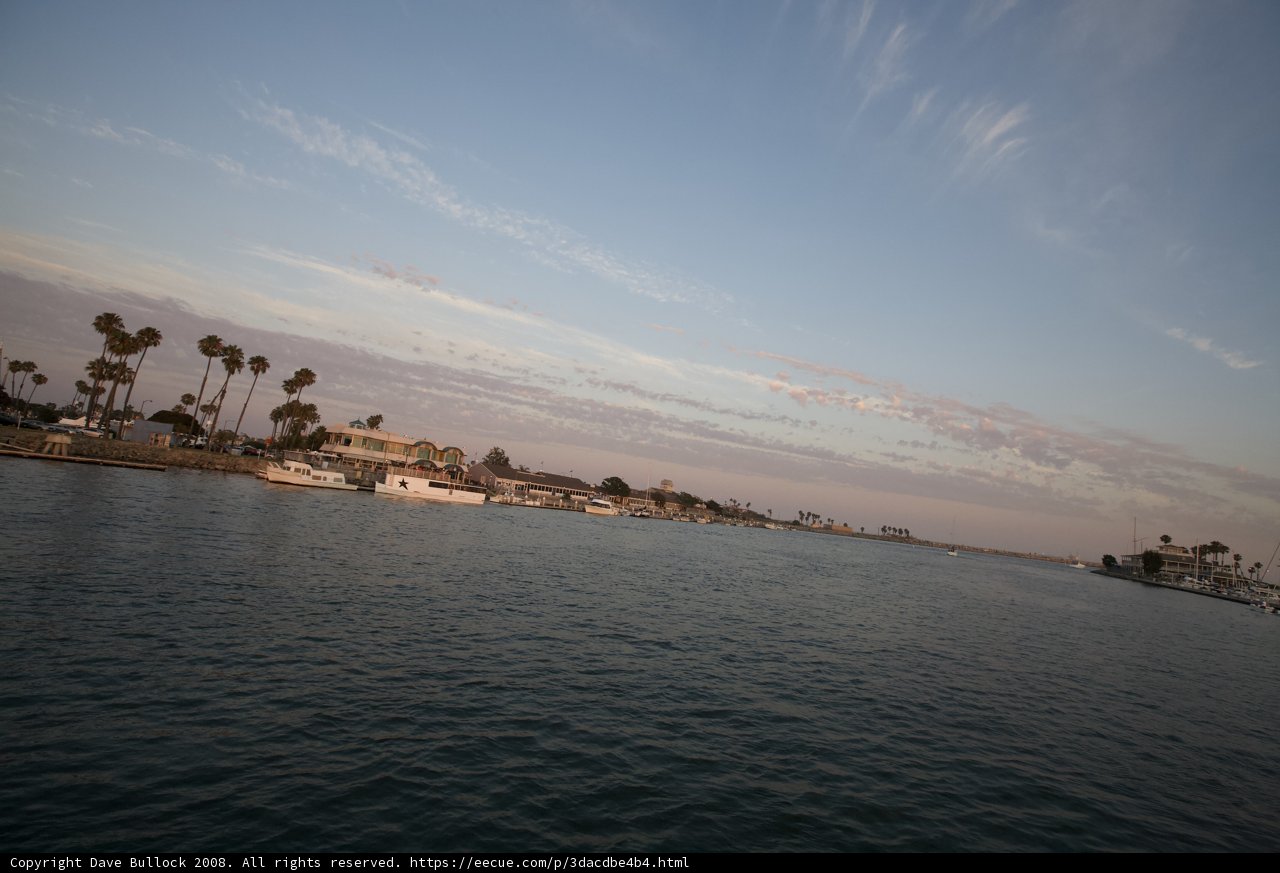 Serene Sunset on the Waterfront