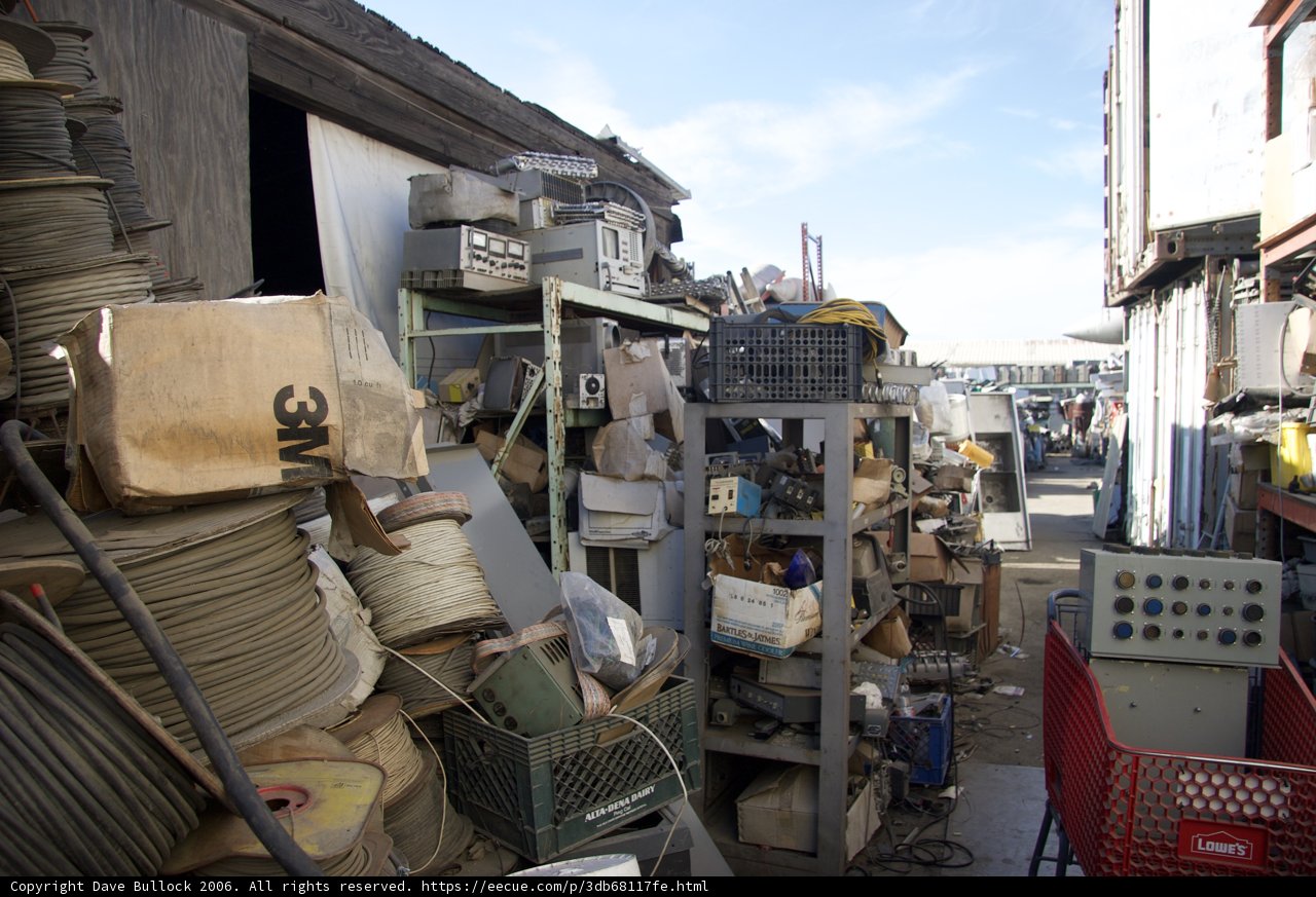 Abandoned Warehouse Full of Junk