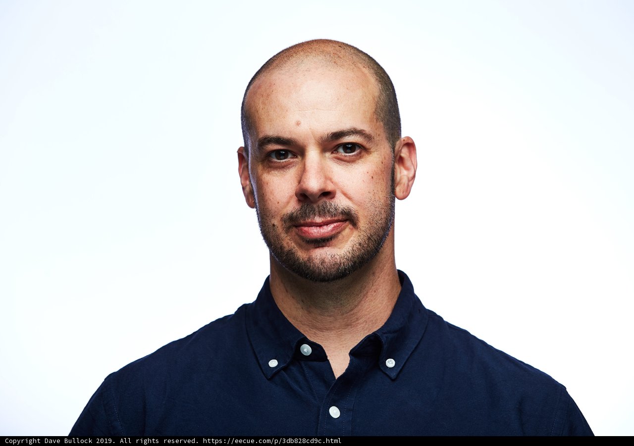 Happy Bald Man