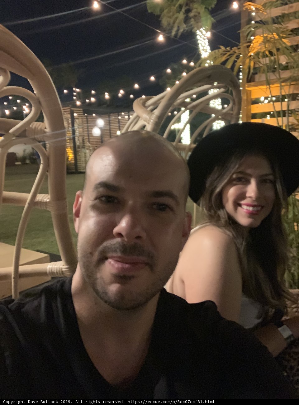 Nighttime Selfie at Empire Polo Club
