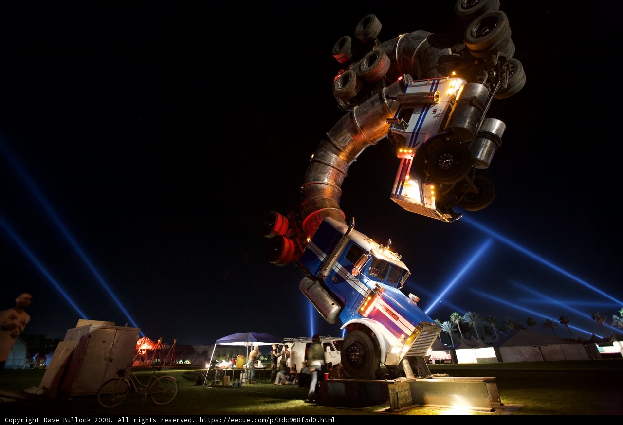 Illuminated Machine at Coachella