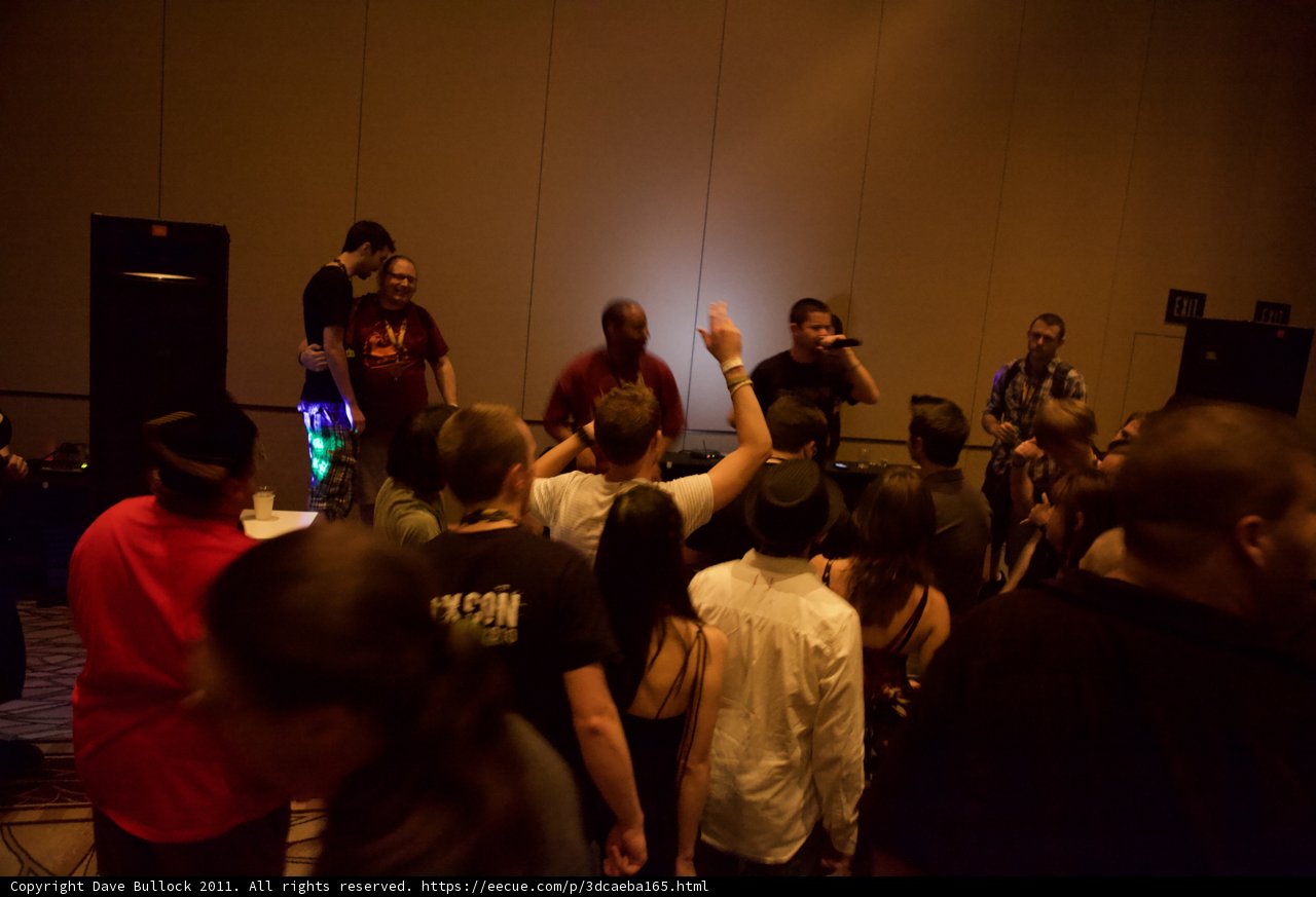 Crowd gathers for electrifying performance