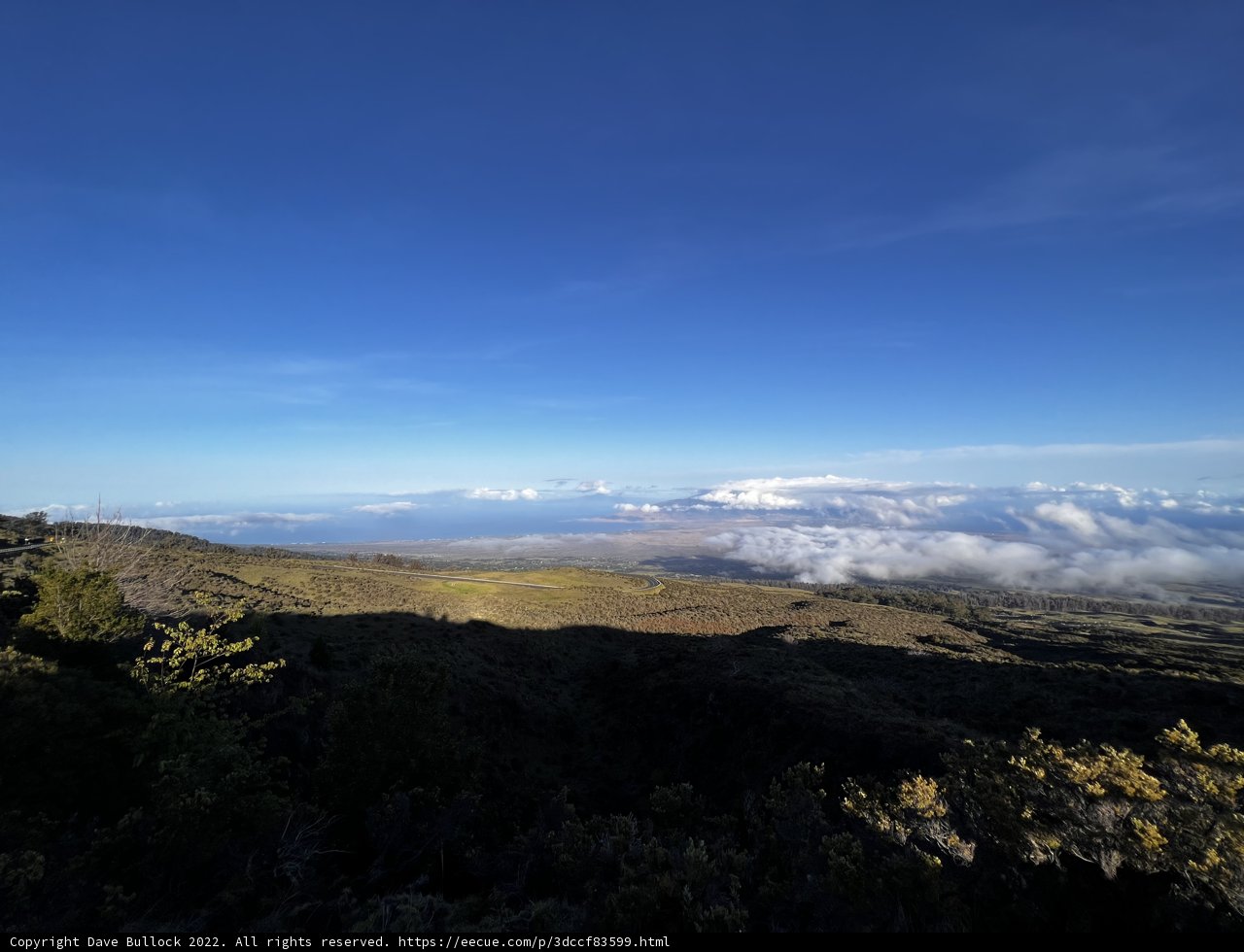 Cloudy Mountain View