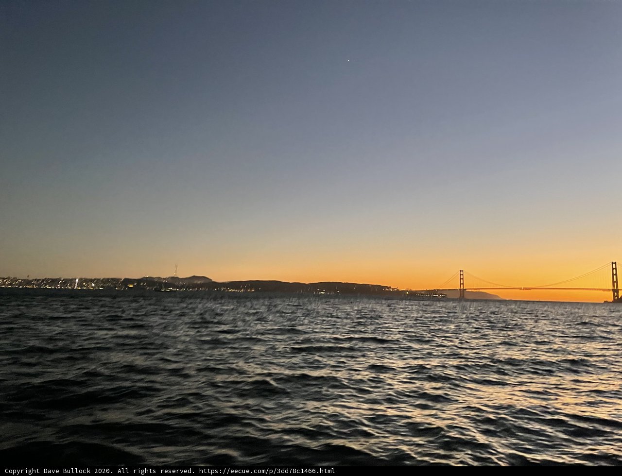 Golden Gateway at Sunset