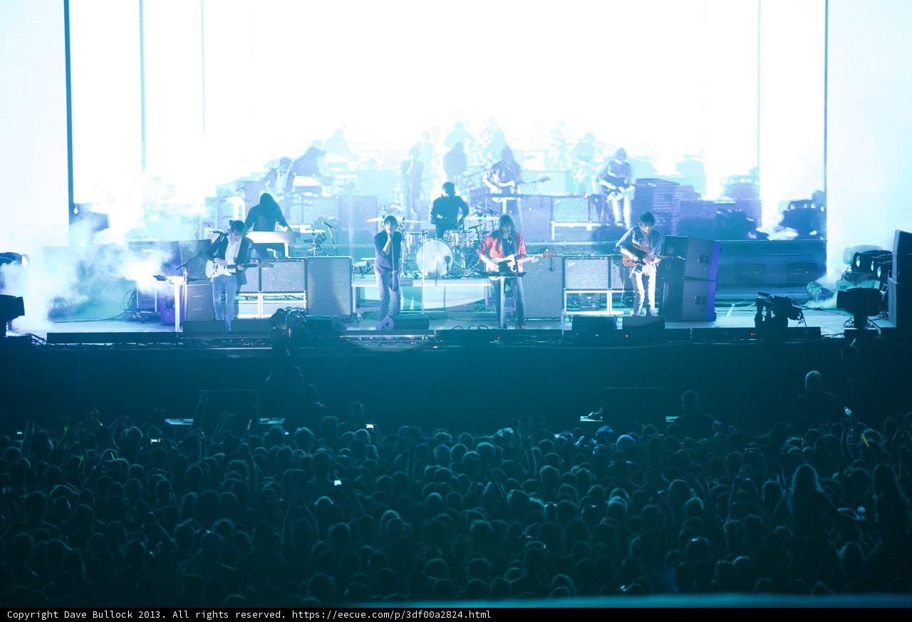 Rockin' the Stage: A Group Performance at Coachella