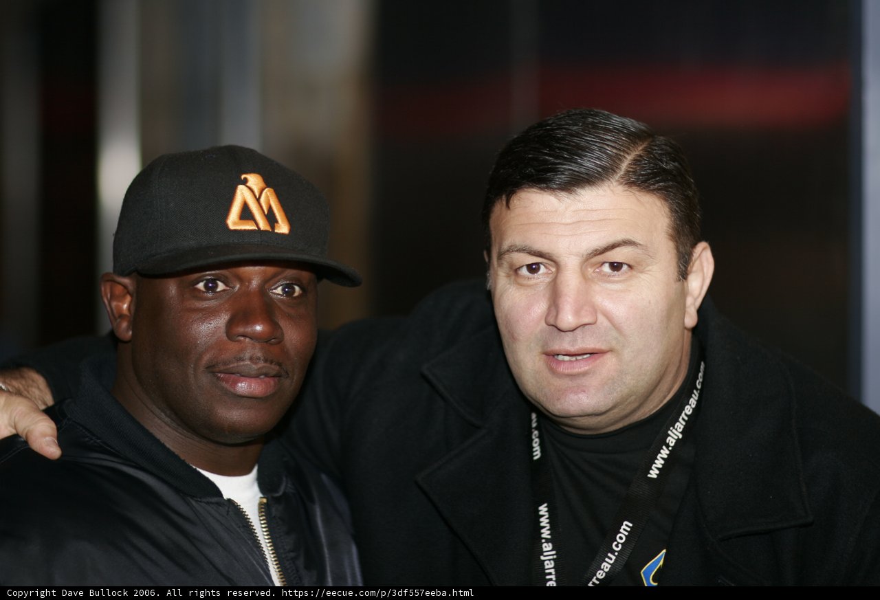 Two Russian Men Strike a Pose