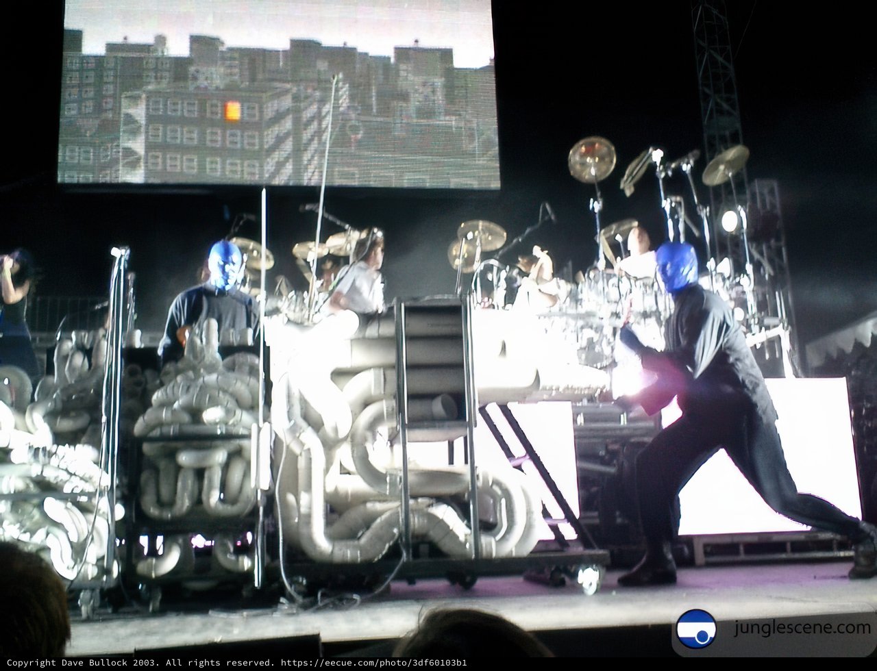Blue Man Group Rocks the Stage