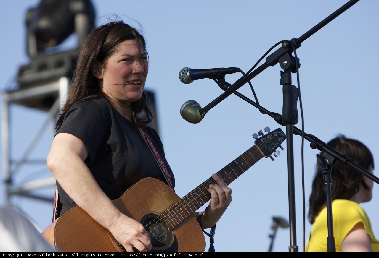 Kim Deal Strums the Crowd at Coachella