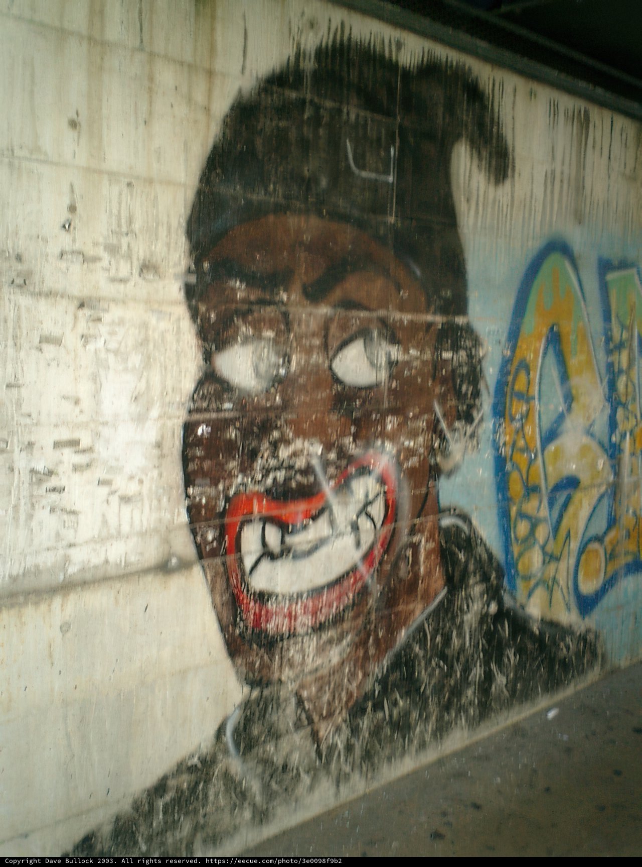 Colorful Graffiti Art on Tokyo Building Wall