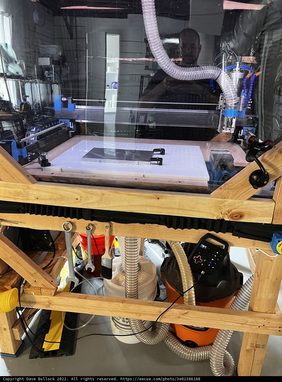 Crafting Wood with Cord and Machinery