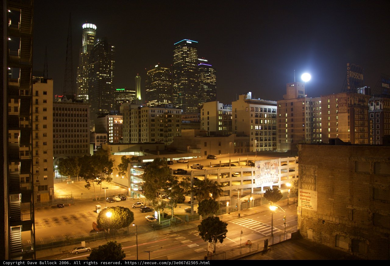 Moonrise over Metropolis