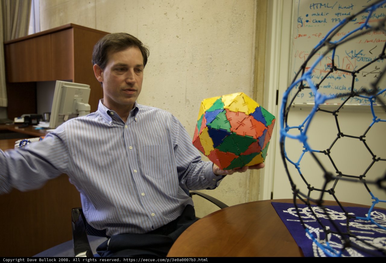 Colorful Ball Held by a Man